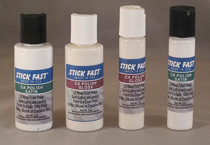 Stick Fast CA Polish - 2 oz - Satin or Gloss